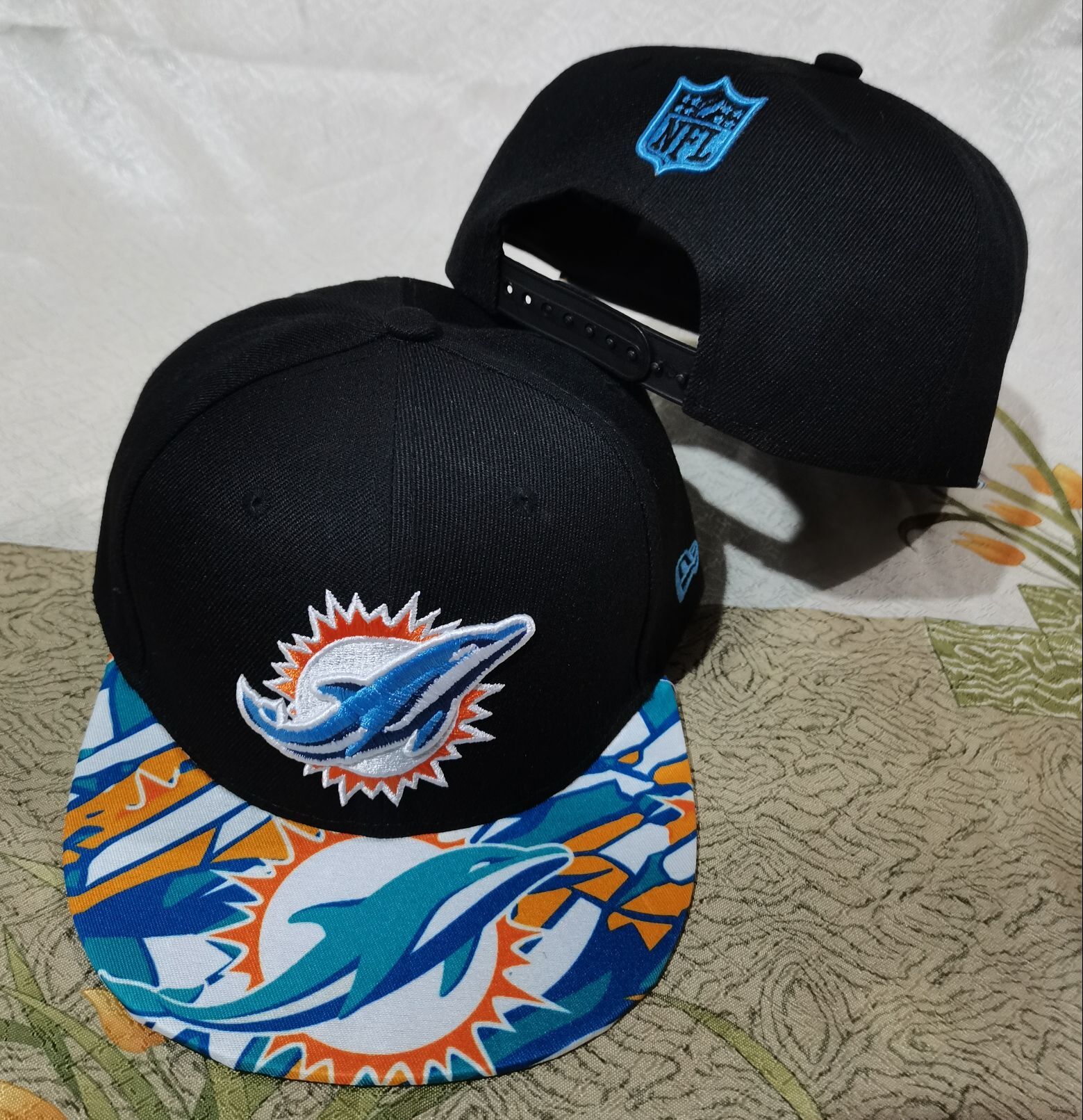 2022 NFL Miami Dolphins hat GSMY->->Sports Caps